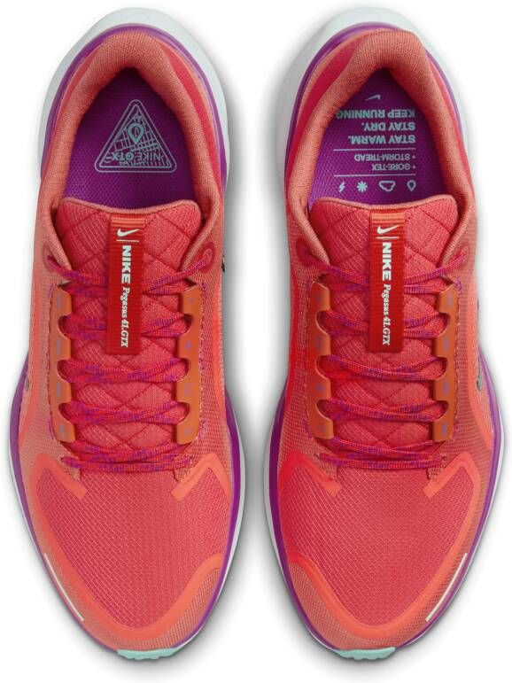 Nike Pegasus 41 GORE-TEX waterdichte hardloopschoenen voor heren (straat) Rood