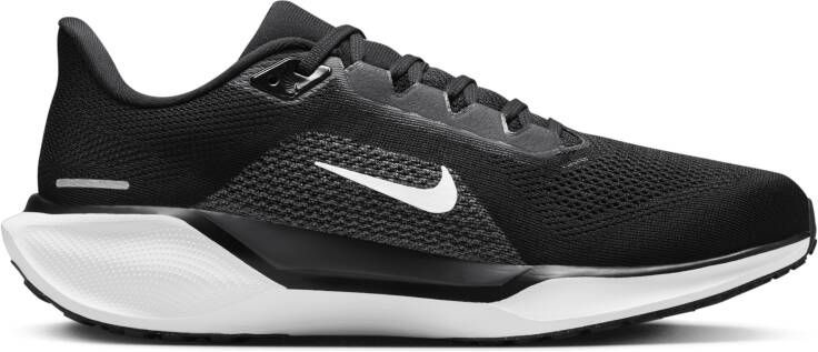 Nike Pegasus 41 hardloopschoenen voor heren (extra breed straat) Zwart