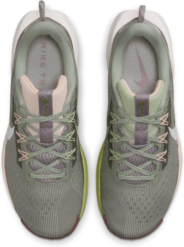 Nike Pegasus Trail 5 trailrunningschoenen voor dames Groen