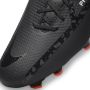 Nike Phantom GT 2 Academy FG Voetbalschoenen Black Summit White Bright Crimson Dark Smoke Grey - Thumbnail 8