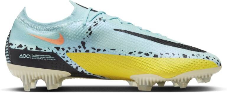 Nike Phantom GT2 Elite FG voetbalschoen (stevige ondergrond) Blauw