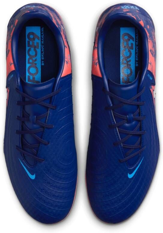 Nike Phantom GX 2 Academy 'Erling Haaland' low-top voetbalschoenen (meerdere ondergronden) Blauw