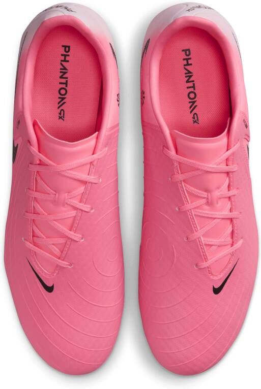 Nike Phantom GX 2 Academy low-top voetbalschoenen (meerdere ondergronden) Roze