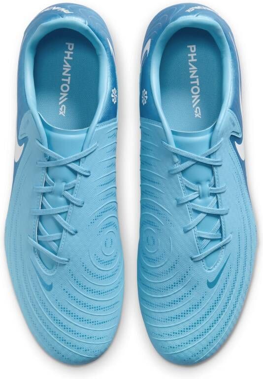 Nike Phantom GX 2 Academy SG low-top voetbalschoenen Blauw