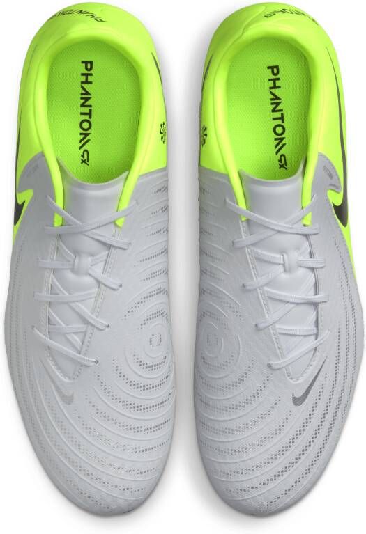 Nike Phantom GX 2 Academy SG low-top voetbalschoenen Grijs