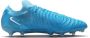 Nike Phantom GX II Elite Kunstgras Voetbalschoenen (AG) Blauw Wit - Thumbnail 4