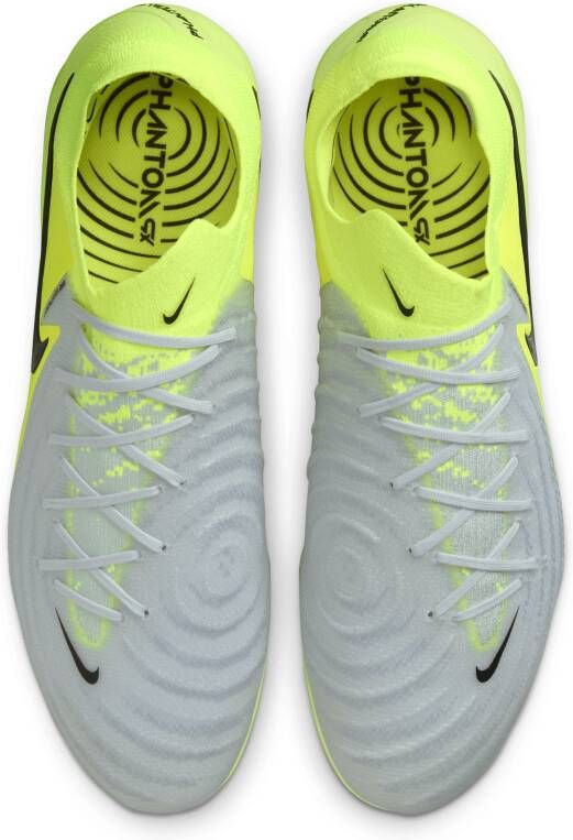 Nike Phantom GX 2 Elite low-top voetbalschoenen (kunstgras) Grijs