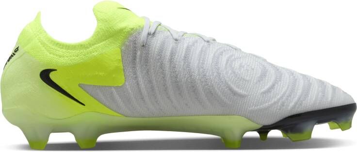 Nike Phantom GX 2 Elite low-top voetbalschoenen (stevige ondergrond) Grijs