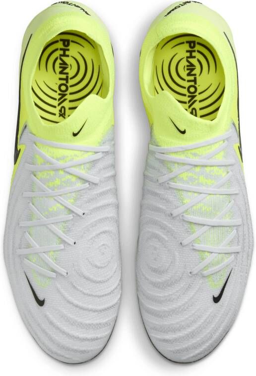 Nike Phantom GX 2 Elite low-top voetbalschoenen (stevige ondergrond) Grijs