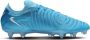 Nike Phantom GX 2 Elite low-top voetbalschoenen (zachte ondergrond) Blauw - Thumbnail 3