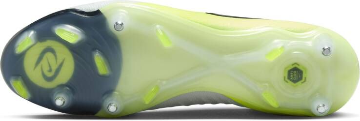 Nike Phantom GX 2 Elite low-top voetbalschoenen (zachte ondergrond) Grijs