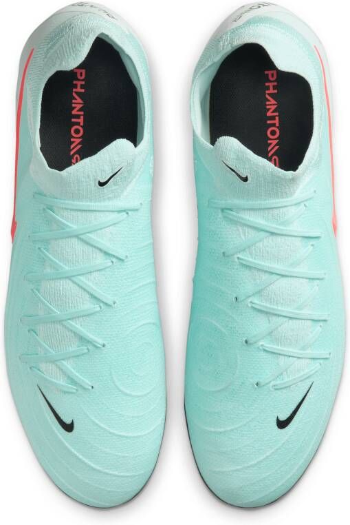 Nike Phantom GX 2 Pro low-top voetbalschoenen (stevige ondergrond) Groen