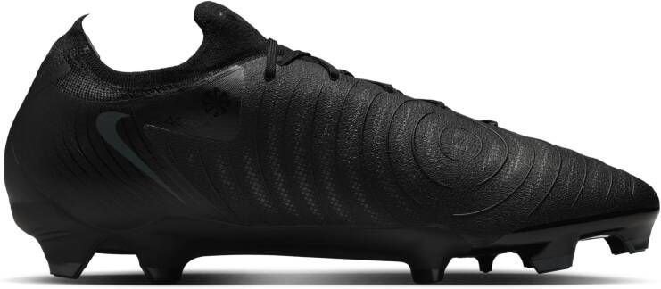 Nike Phantom GX 2 Pro low-top voetbalschoenen (stevige ondergrond) Zwart