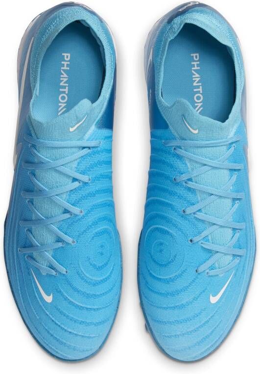 Nike Phantom GX 2 Pro low-top voetbalschoenen (turf) Blauw