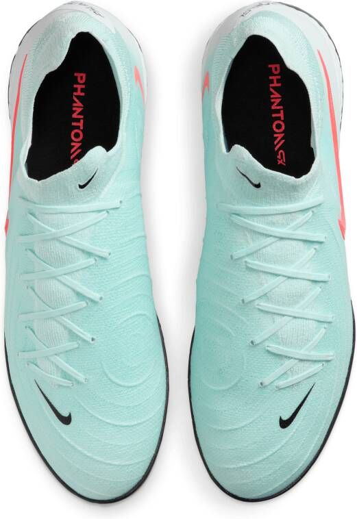 Nike Phantom GX 2 Pro low-top voetbalschoenen (turf) Groen