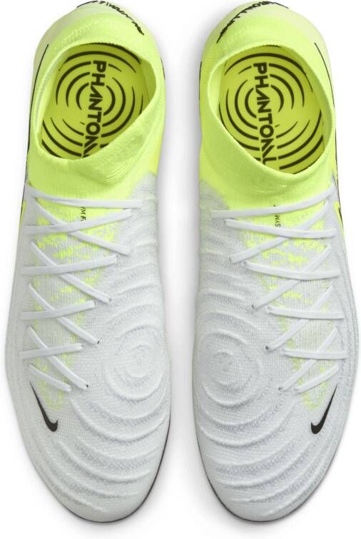 Nike Phantom Luna 2 Elite high-top voetbalschoenen (stevige ondergrond) Grijs