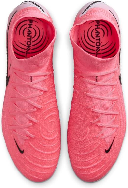 Nike Phantom Luna 2 Elite high-top voetbalschoenen (stevige ondergrond) Roze