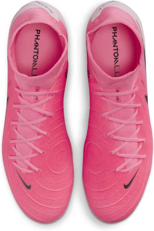 Nike Phantom Luna 2 Pro high-top voetbalschoenen (stevige ondergrond) Roze