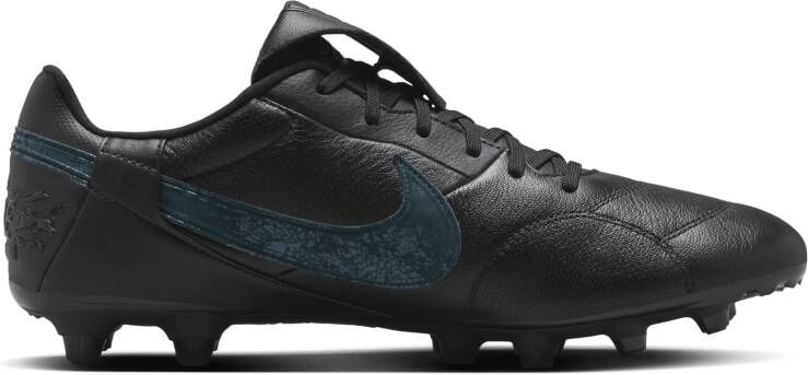 Nike Premier 3 low top voetbalschoenen (stevige ondergrond) Zwart