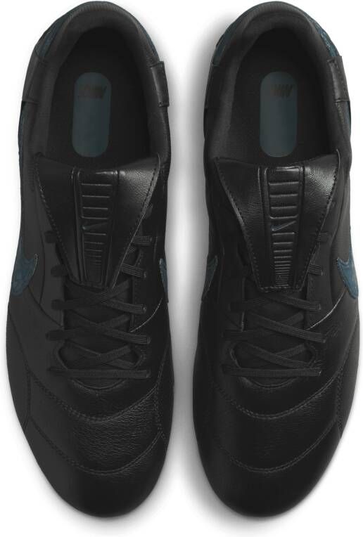 Nike Premier 3 low top voetbalschoenen (stevige ondergrond) Zwart