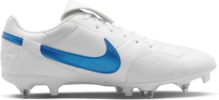 Nike Premier 3 SG-Peo low-top voetbalschoen (zachte ondergrond) Wit