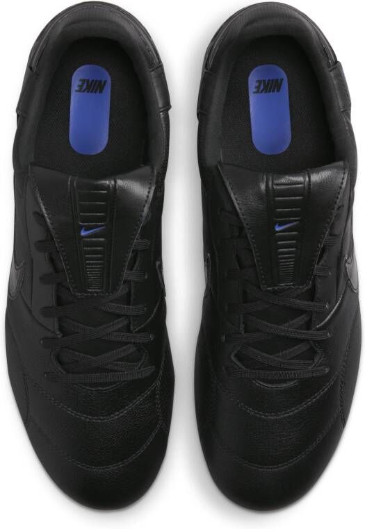 Nike Premier 3 low top voetbalschoenen (stevige ondergrond) Zwart