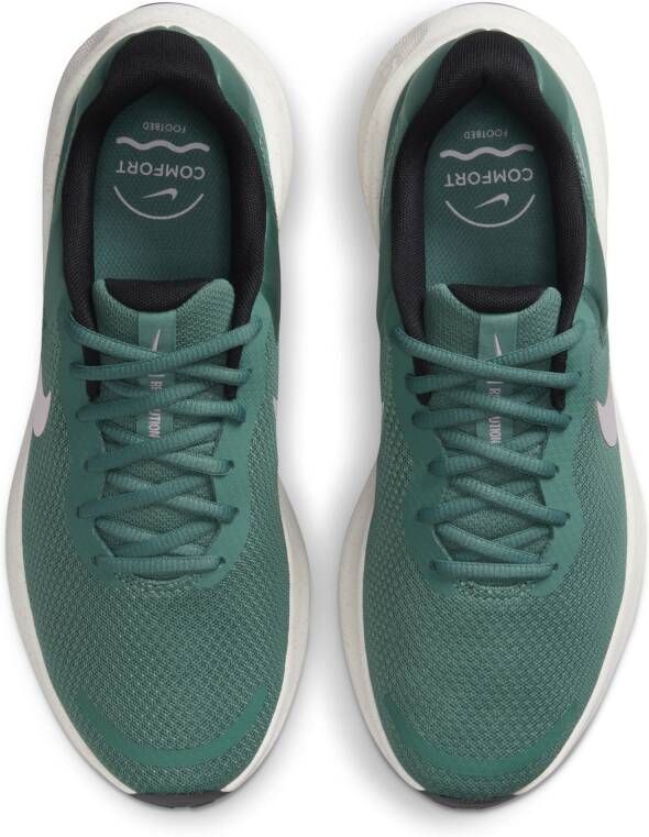 Nike Revolution 7 hardloopschoenen voor dames (straat) Groen