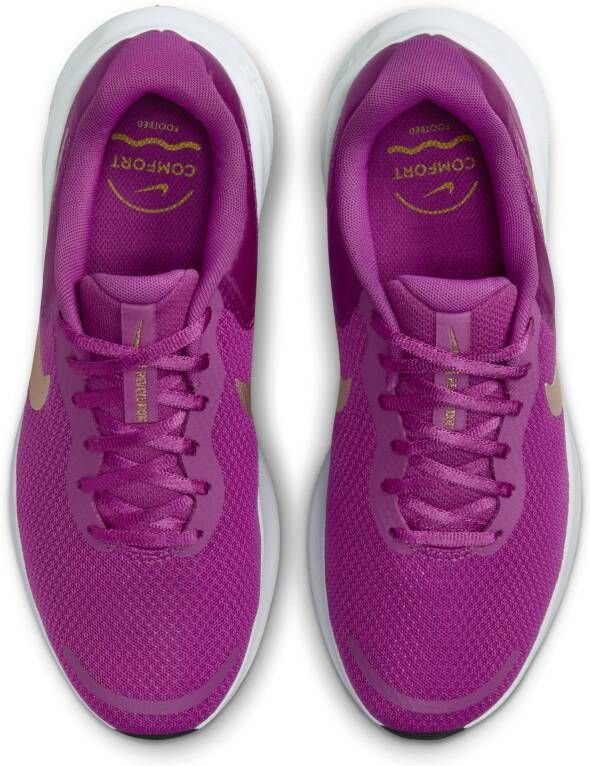 Nike Revolution 7 hardloopschoenen voor dames (straat) Paars