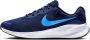 Nike Revolution 7 hardloopschoenen voor heren (extra breed straat) Blauw - Thumbnail 2