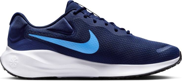 Nike Revolution 7 hardloopschoenen voor heren (extra breed straat) Blauw