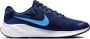 Nike Revolution 7 hardloopschoenen voor heren (extra breed straat) Blauw - Thumbnail 4