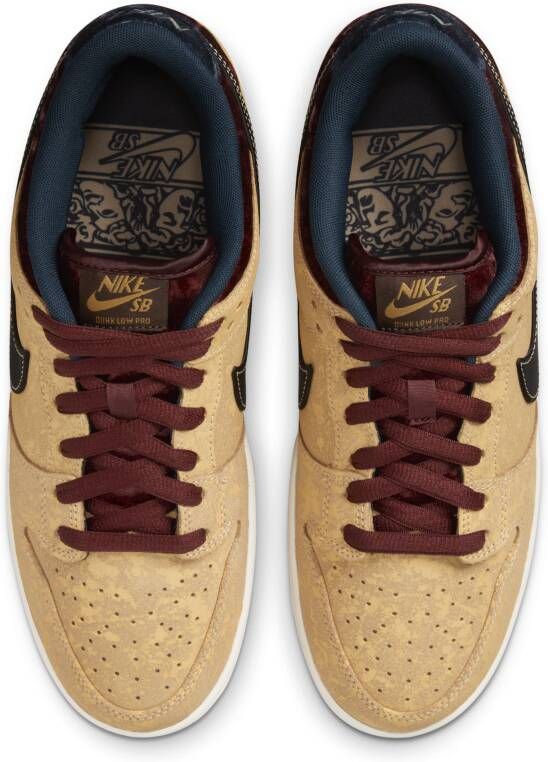 Nike SB Dunk Low Pro Skateschoenen Bruin