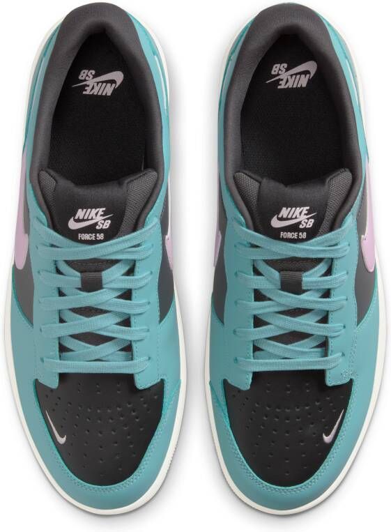 Nike SB Force 58 Premium Skateschoenen Blauw