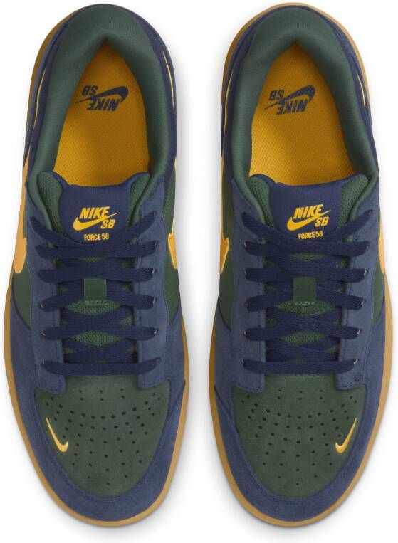 Nike SB Force 58 Skateschoenen Blauw