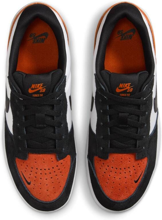 Nike SB Force 58 Skateschoenen Wit