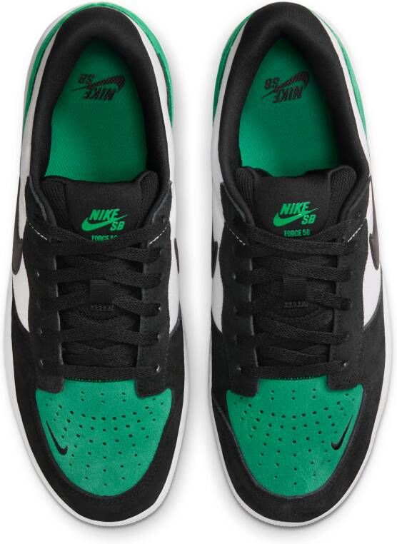 Nike SB Force 58 Skateschoenen Wit