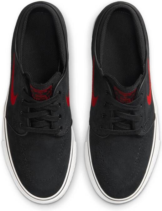 Nike SB Stefan Janoski skateschoenen voor kids Zwart