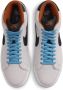 Nike SB Zoom Blazer Mid Electric skateschoenen Grijs - Thumbnail 4