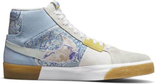 Nike SB Zoom Blazer Mid PRM Skateschoenen Blauw