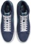 Nike SB Zoom Blazer Mid Skateschoenen Blauw - Thumbnail 4