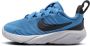 Nike Star Runner 4 schoenen voor baby's peuters Blauw - Thumbnail 2