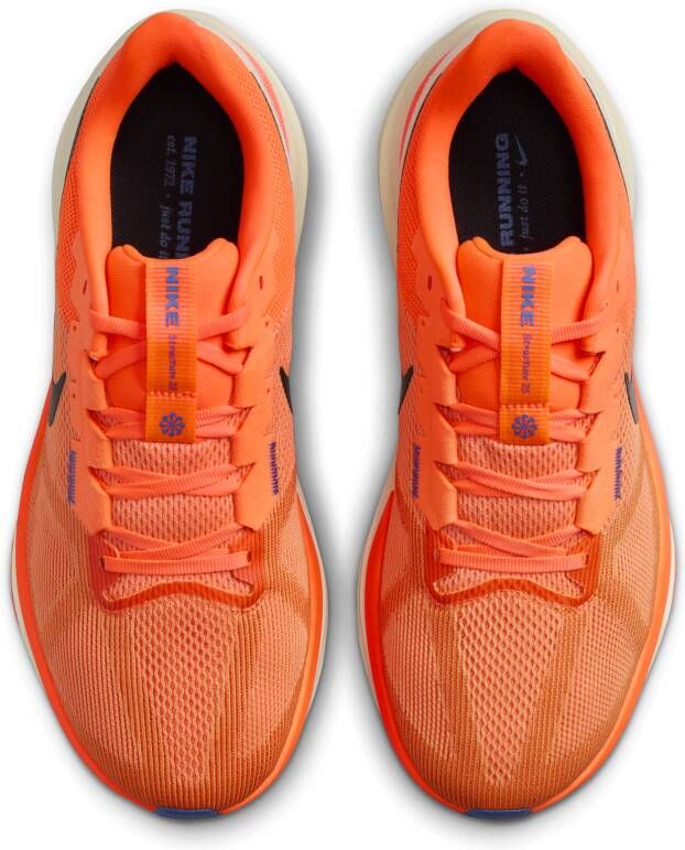 Nike Structure 25 hardloopschoenen voor heren (extra breed straat) Oranje