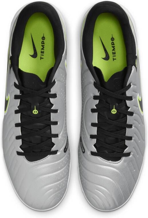 Nike Tiempo Legend 10 Academy low top voetbalschoenen (turf) Grijs