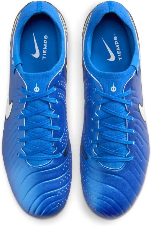 Nike Tiempo Legend 10 Club low-top zaalvoetbalschoen Blauw