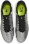 Nike Tiempo Legend 10 Elite low top voetbalschoenen (zachte ondergrond) Grijs - Thumbnail 4