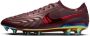 Nike Tiempo Legend 10 Elite LUXE low-top voetbalschoenen (stevige ondergrond) Rood - Thumbnail 2