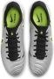 Nike Tiempo Legend 10 Pro low-top voetbalschoen (turf) Grijs - Thumbnail 4