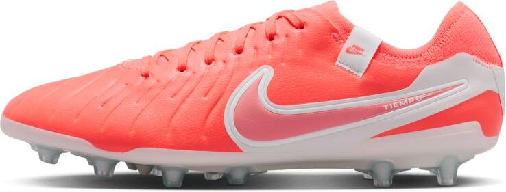 Nike Tiempo Legend 10 Pro low top voetbalschoenen (kunstgras) Roze