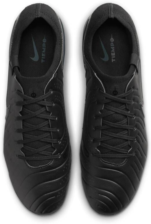 Nike Tiempo Legend 10 Pro low top voetbalschoenen (kunstgras) Zwart