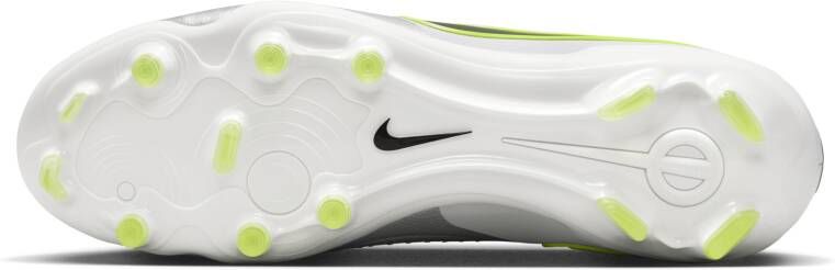 Nike Tiempo Legend 10 Pro low top voetbalschoenen (stevige ondergrond) Grijs